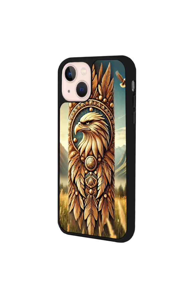 iPhone 15 Uyumlu Besiktas Tasarımlı Glossy Premium Kılıf