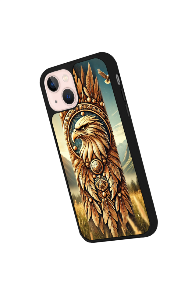 iPhone 15 Uyumlu Besiktas Tasarımlı Glossy Premium Kılıf