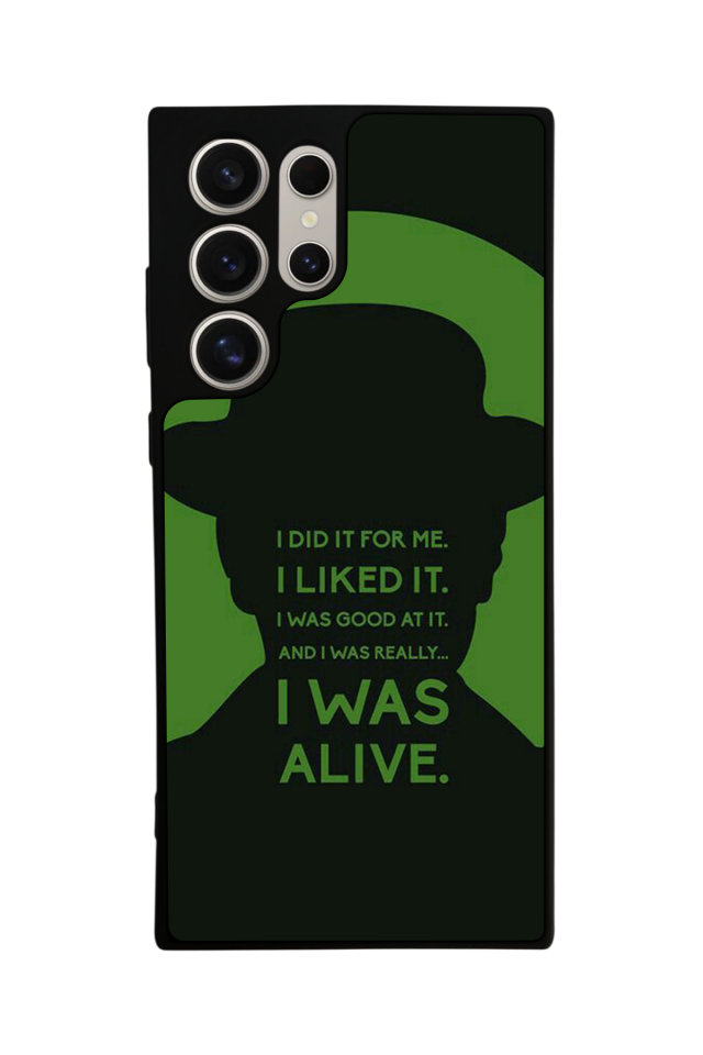 Samsung Galaxy S22 Ultra Uyumlu BreakingBad Tasarımlı Glossy Premium Kılıf