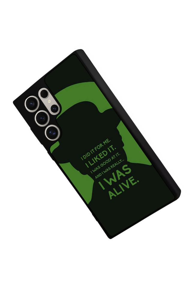 Samsung Galaxy S22 Ultra Uyumlu BreakingBad Tasarımlı Glossy Premium Kılıf