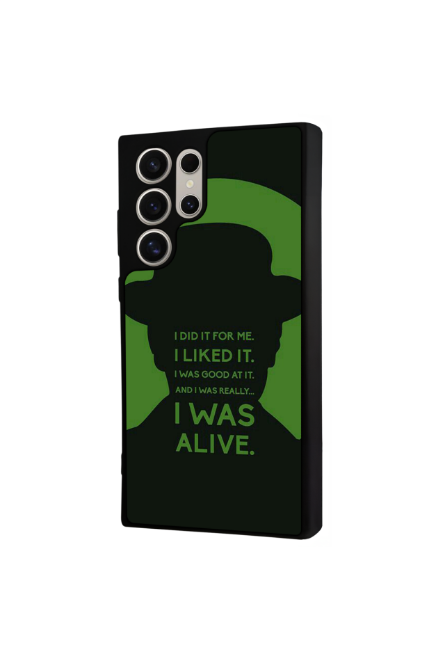 Samsung Galaxy S22 Ultra Uyumlu BreakingBad Tasarımlı Glossy Premium Kılıf