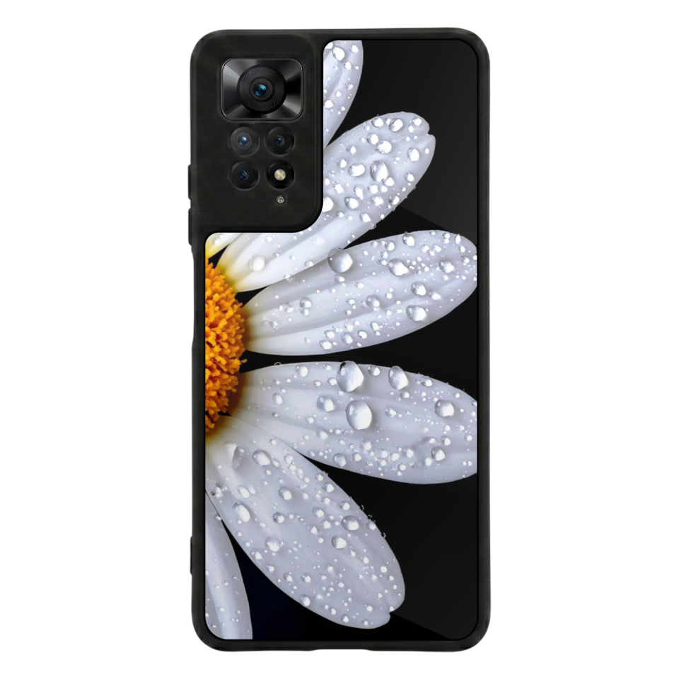 Xiaomi Redmi Note 11 Pro Uyumlu Cicek Tasarımlı Glossy Premium Kılıf