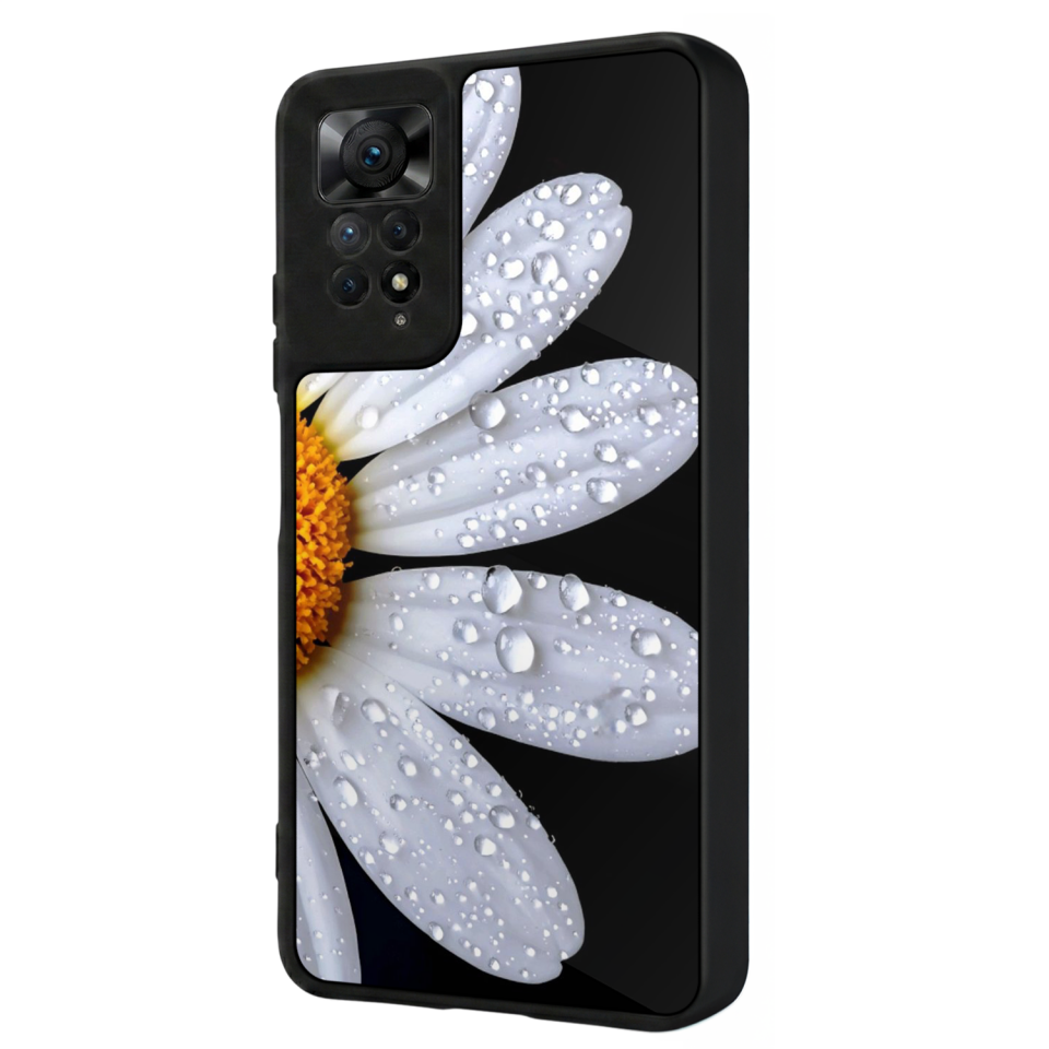 Xiaomi Redmi Note 11 Pro Uyumlu Cicek Tasarımlı Glossy Premium Kılıf