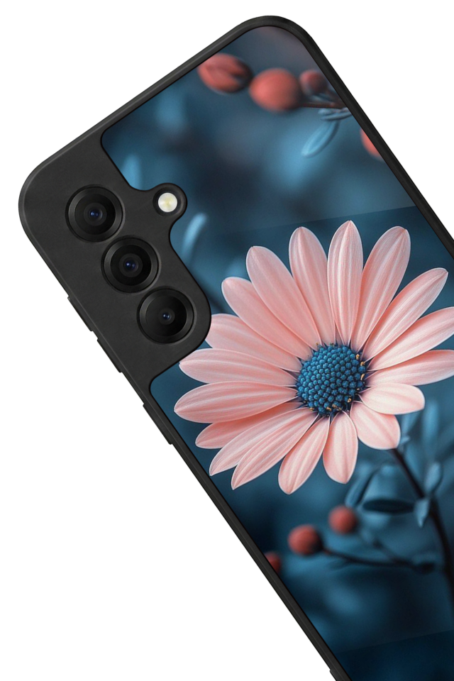 Samsung Galaxy A17 Uyumlu Cicek Tasarımlı Glossy Premium Kılıf