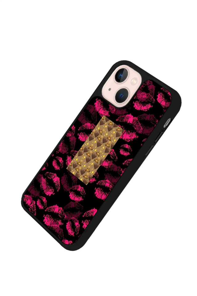 iPhone 13 Mini Uyumlu Dudak Tasarımlı Glossy Premium Kılıf