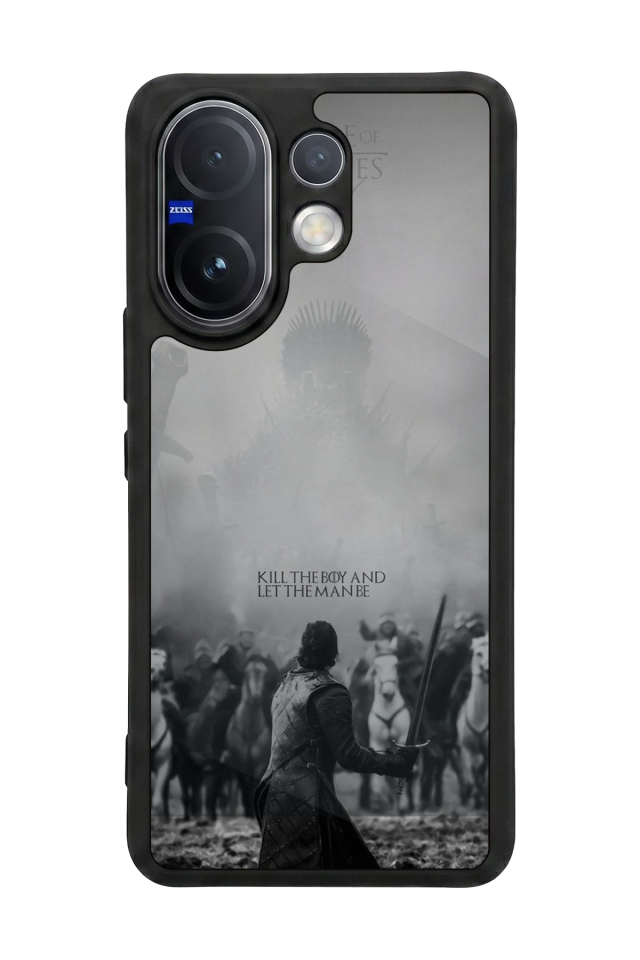 Vivo V60 Uyumlu GameOfThrones Tasarımlı Glossy Premium Kılıf