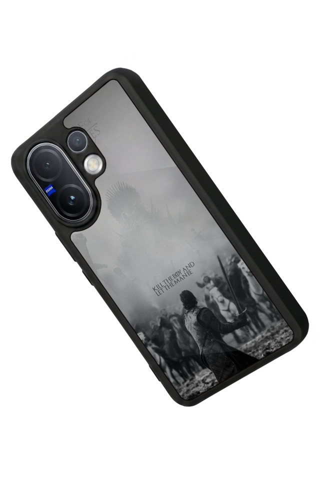Vivo V60 Uyumlu GameOfThrones Tasarımlı Glossy Premium Kılıf