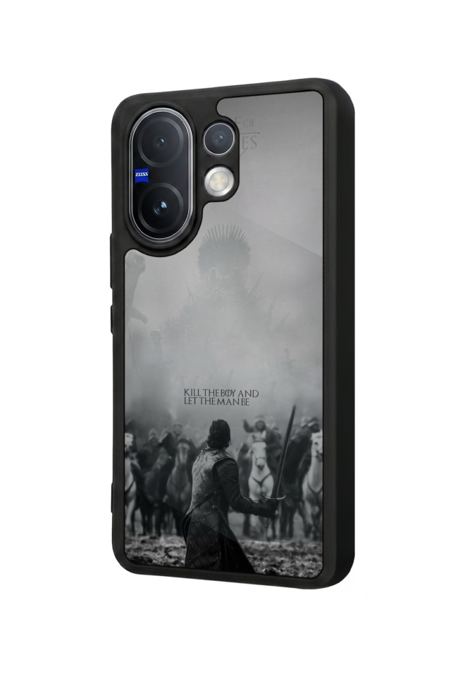 Vivo V60 Uyumlu GameOfThrones Tasarımlı Glossy Premium Kılıf