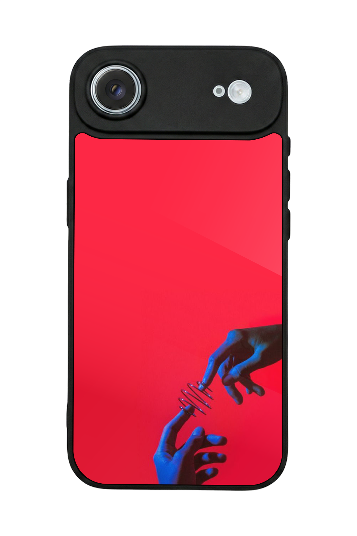 iPhone 17 Air Uyumlu Kirmizi Tasarımlı Glossy Premium Kılıf