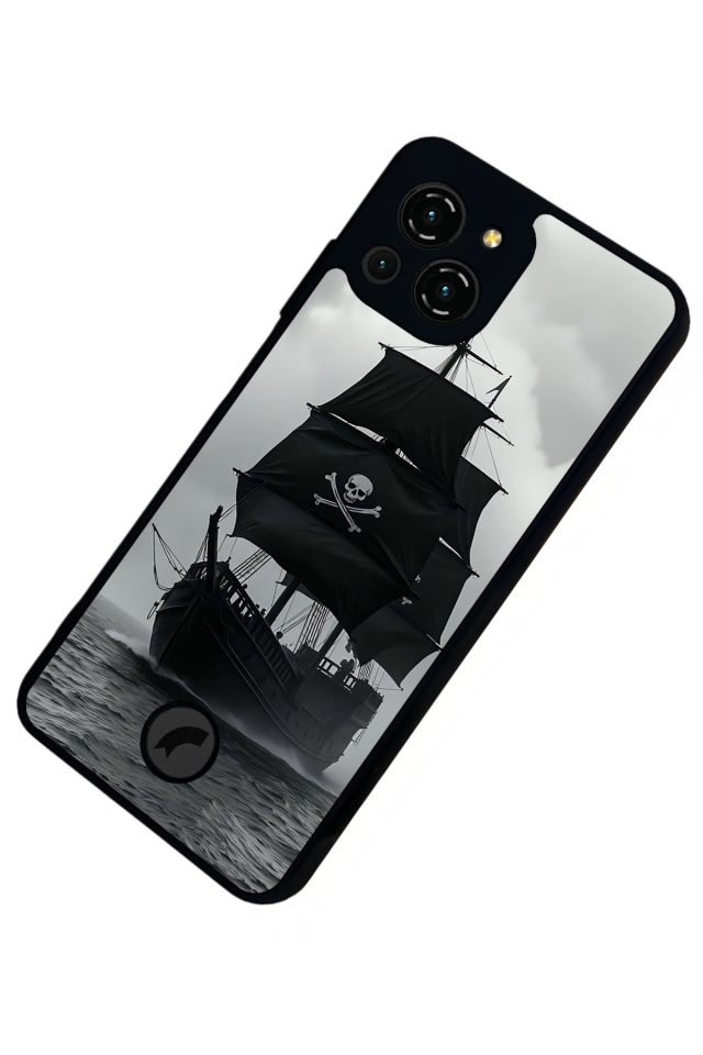 Reeder S23 Pro Max Uyumlu Korsan Tasarımlı Glossy Premium Kılıf