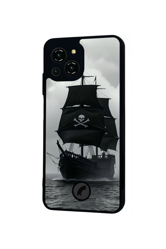 Reeder S23 Pro Max Uyumlu Korsan Tasarımlı Glossy Premium Kılıf