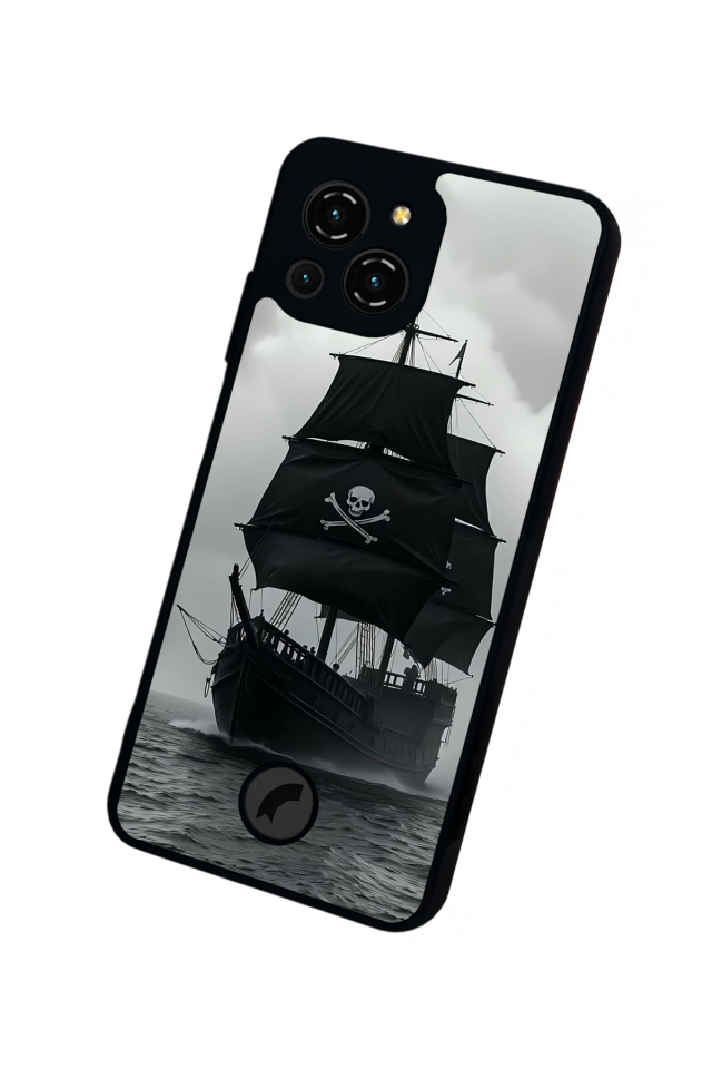 Reeder S23 Pro Max Uyumlu Korsan Tasarımlı Glossy Premium Kılıf