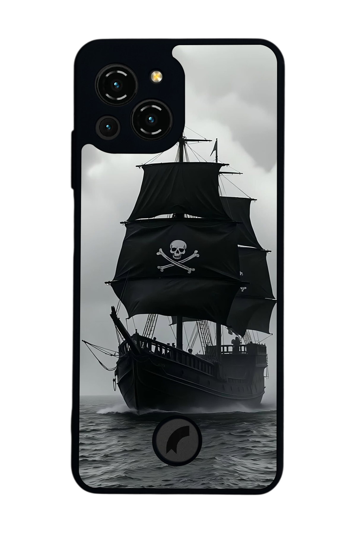 Reeder S23 Pro Max Uyumlu Korsan Tasarımlı Glossy Premium Kılıf