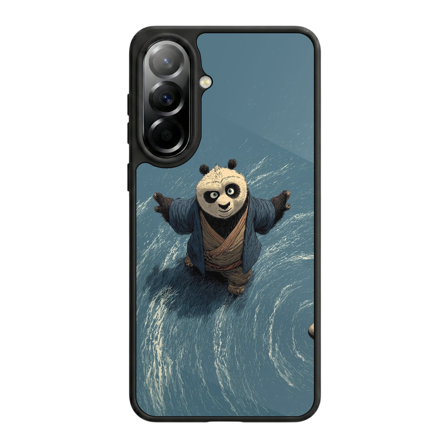 Samsung Galaxy A57 Uyumlu Kung Fu Panda Tasarımlı Glossy Premium Kılıf