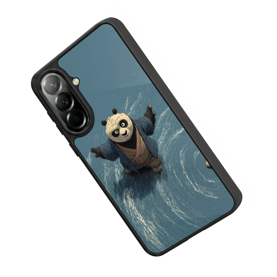 Samsung Galaxy A57 Uyumlu Kung Fu Panda Tasarımlı Glossy Premium Kılıf