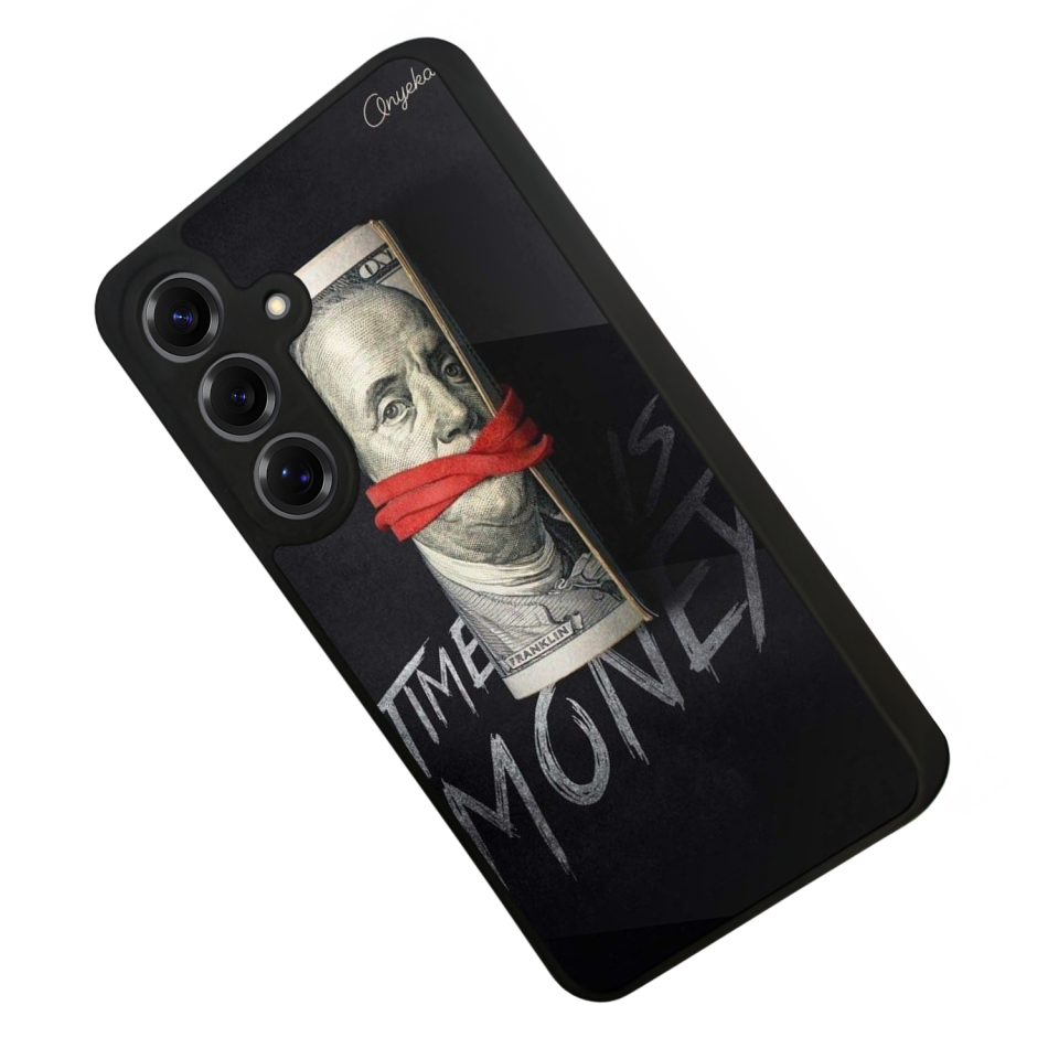 Samsung Galaxy S25 Uyumlu Para Tasarımlı Glossy Premium Kılıf