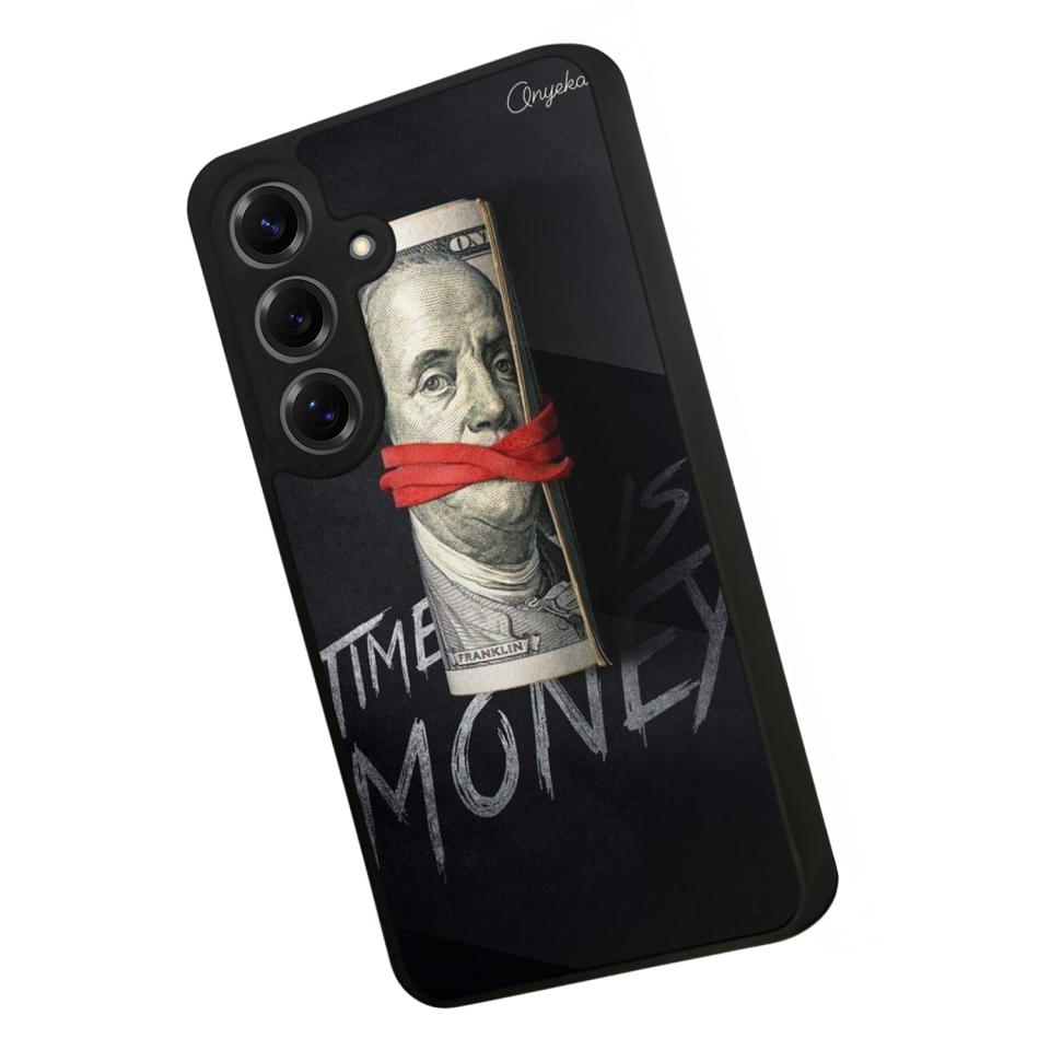 Samsung Galaxy S25 Uyumlu Para Tasarımlı Glossy Premium Kılıf