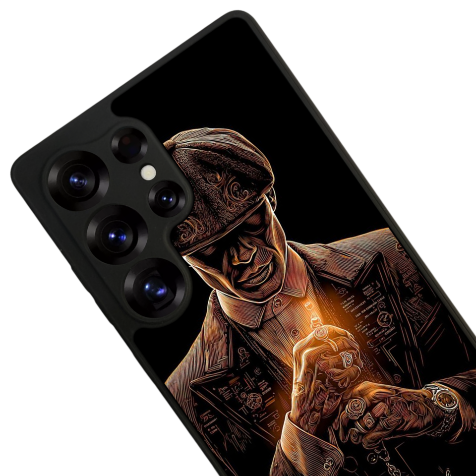 Samsung Galaxy S25 Ultra Uyumlu Peaky Blinders Tasarımlı Glossy Premium Kılıf