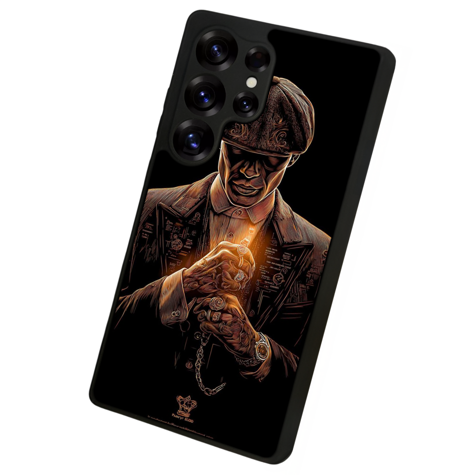 Samsung Galaxy S25 Ultra Uyumlu Peaky Blinders Tasarımlı Glossy Premium Kılıf