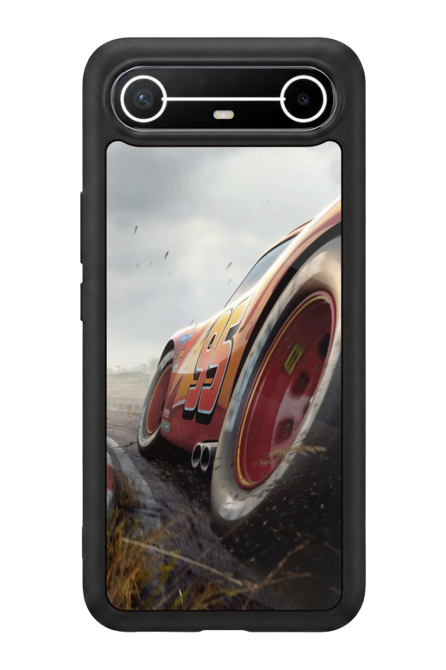 Tecno Spark Slim 5G Uyumlu Şimsek McQueen Tasarımlı Glossy Premium Kılıf