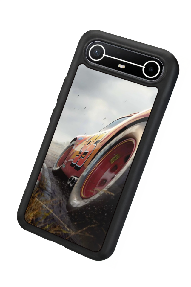 Tecno Spark Slim 5G Uyumlu Şimsek McQueen Tasarımlı Glossy Premium Kılıf