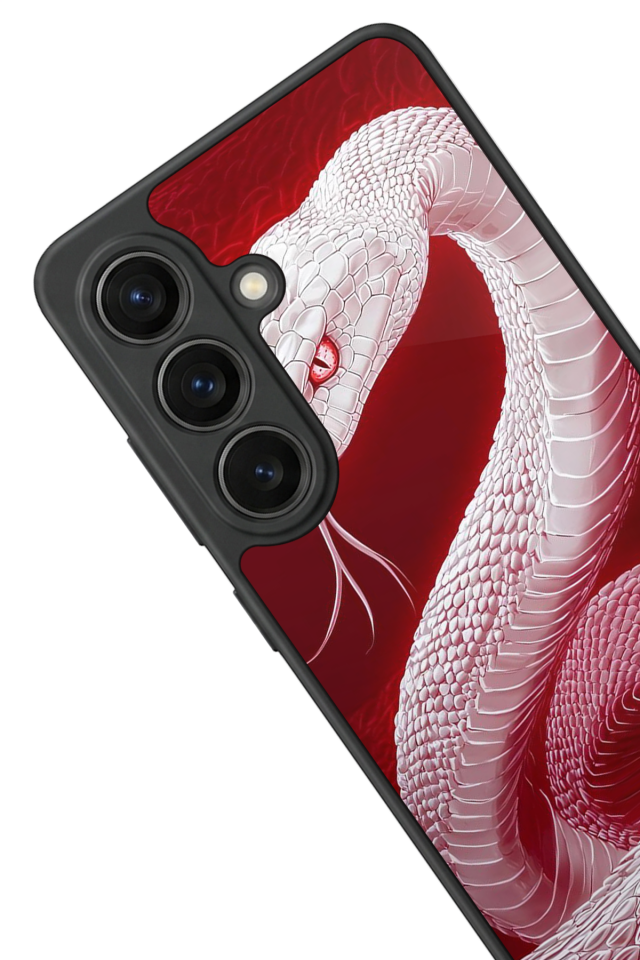 Samsung Galaxy S26 Uyumlu Yılan Tasarımlı Glossy Premium Kılıf