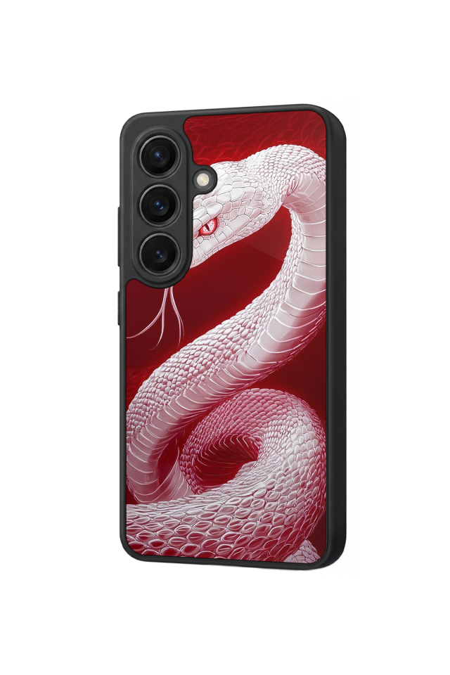 Samsung Galaxy S26 Uyumlu Yılan Tasarımlı Glossy Premium Kılıf