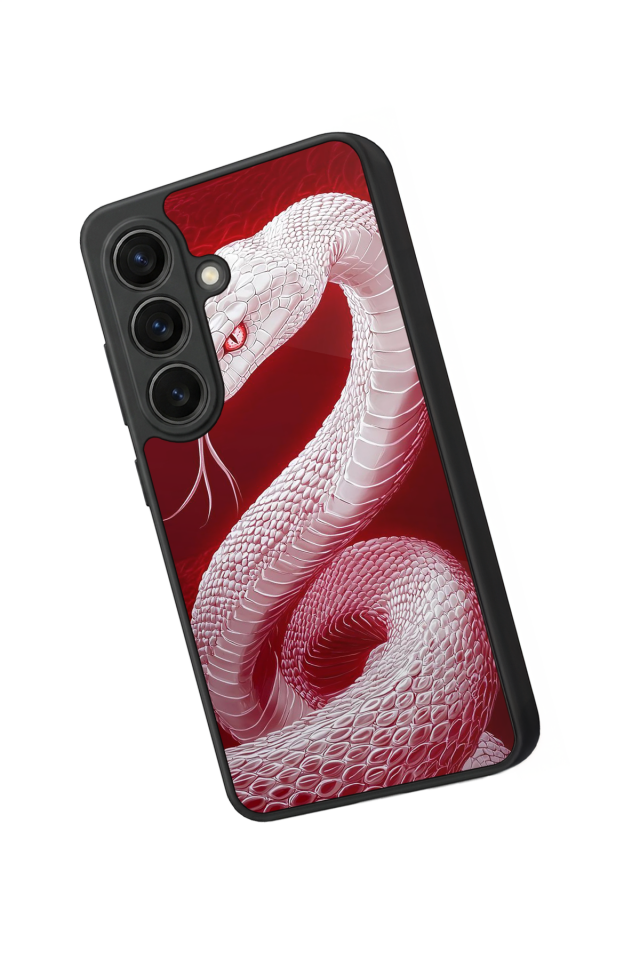 Samsung Galaxy S26 Uyumlu Yılan Tasarımlı Glossy Premium Kılıf