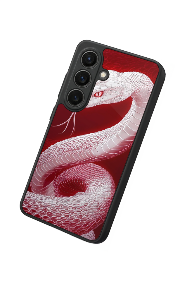 Samsung Galaxy S26 Uyumlu Yılan Tasarımlı Glossy Premium Kılıf