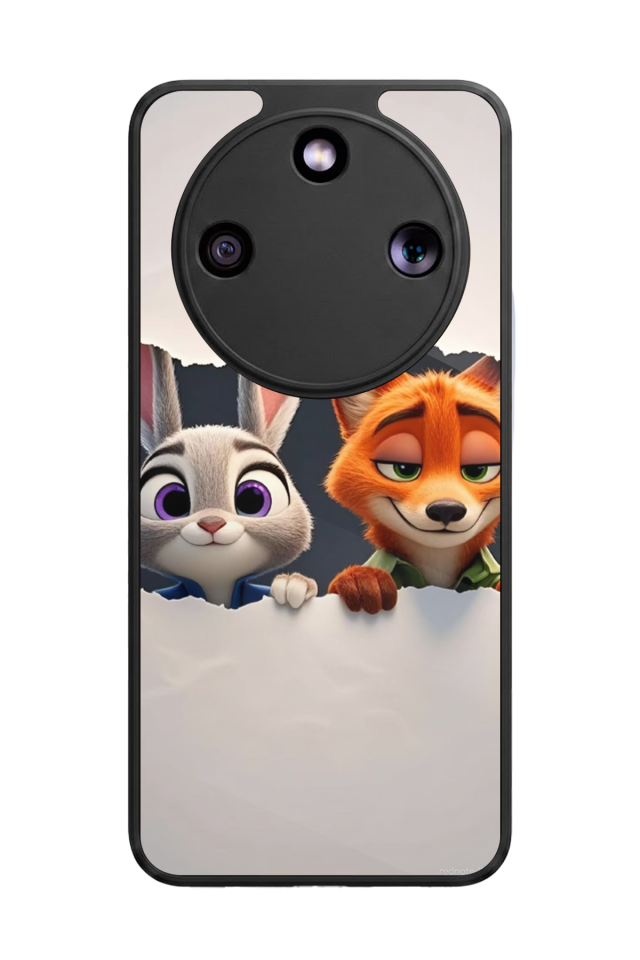 Honor Magic 8 Lite Uyumlu Zootropolis Tasarımlı Glossy Premium Kılıf