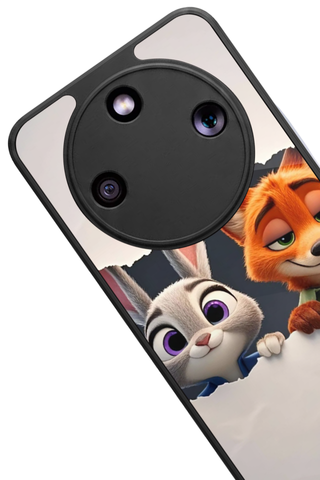 Honor Magic 8 Lite Uyumlu Zootropolis Tasarımlı Glossy Premium Kılıf