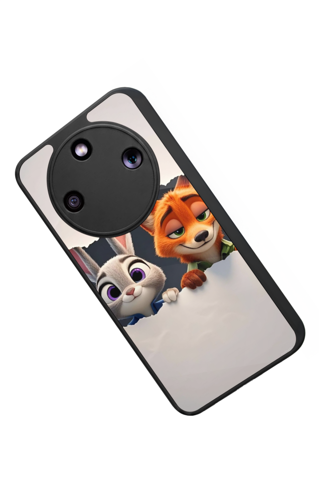 Honor Magic 8 Lite Uyumlu Zootropolis Tasarımlı Glossy Premium Kılıf