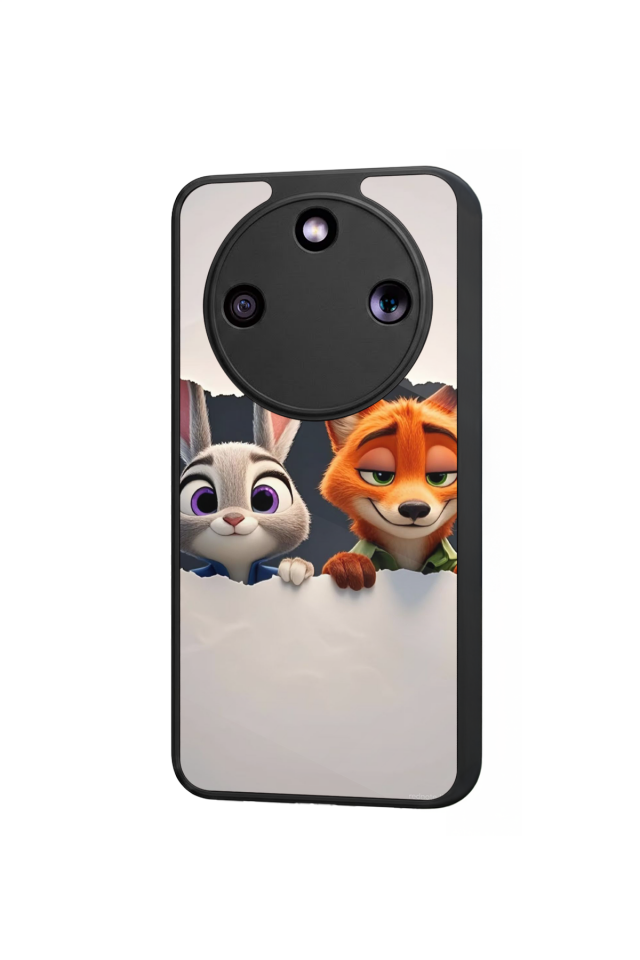 Honor Magic 8 Lite Uyumlu Zootropolis Tasarımlı Glossy Premium Kılıf