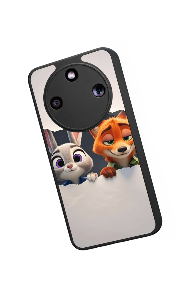 Honor Magic 8 Lite Uyumlu Zootropolis Tasarımlı Glossy Premium Kılıf