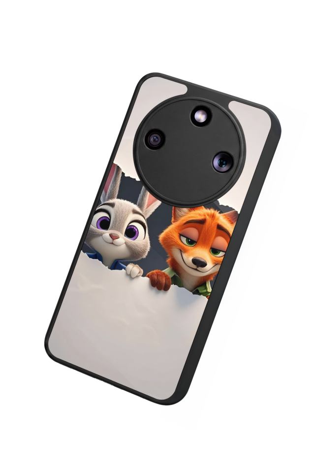 Honor Magic 8 Lite Uyumlu Zootropolis Tasarımlı Glossy Premium Kılıf