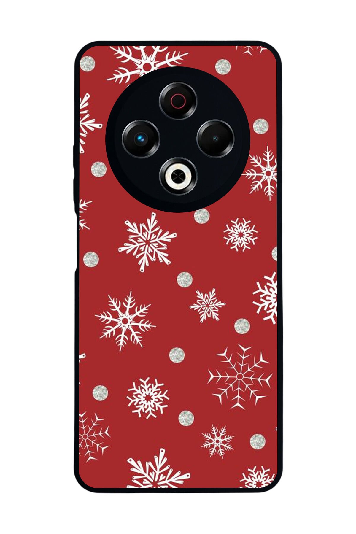 Tecno Spark 30 Uyumlu Yilbasi Christmas Tasarımlı Glossy Premium Kılıf