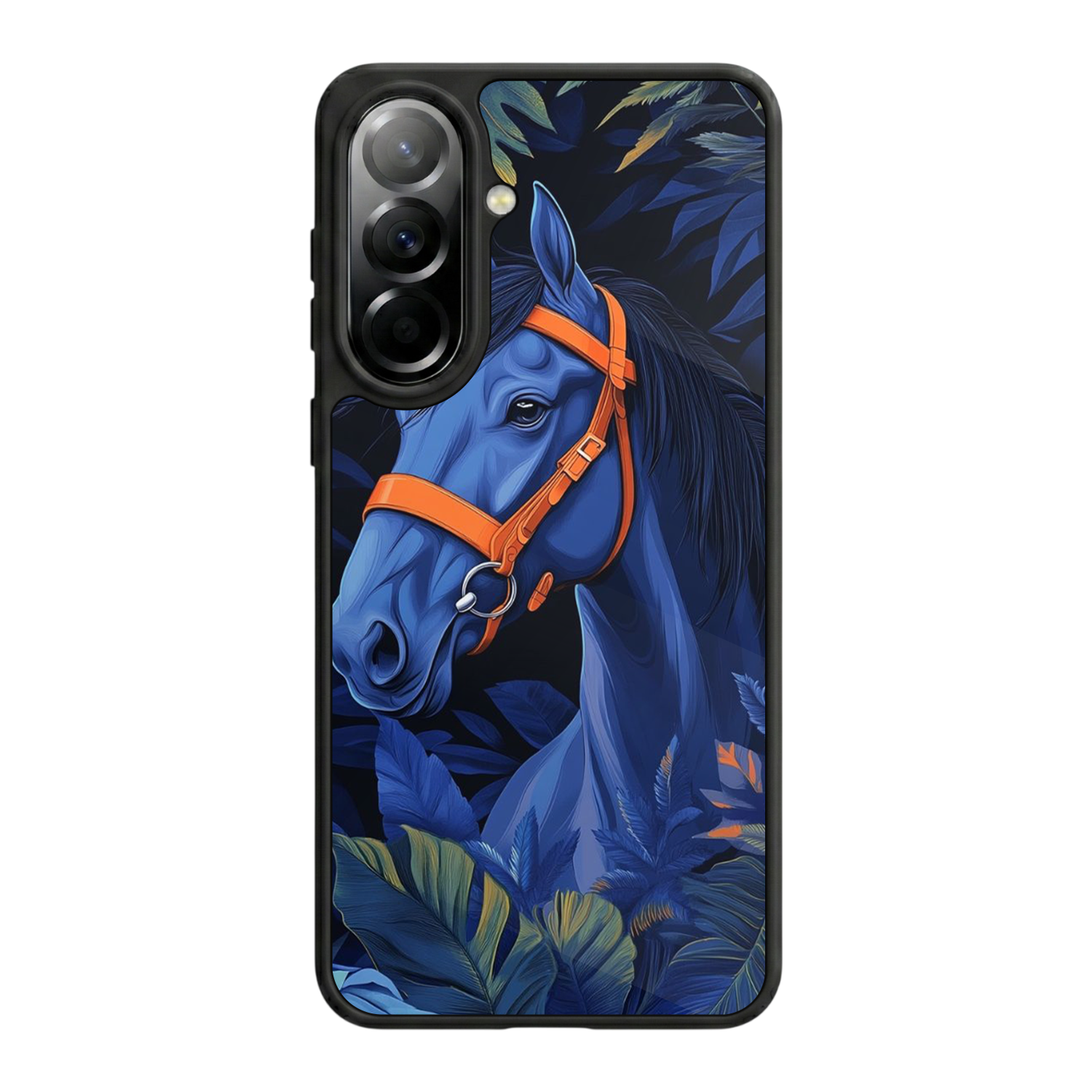 Samsung Galaxy A37 Uyumlu At Horse Tasarımlı Glossy Premium Kılıf