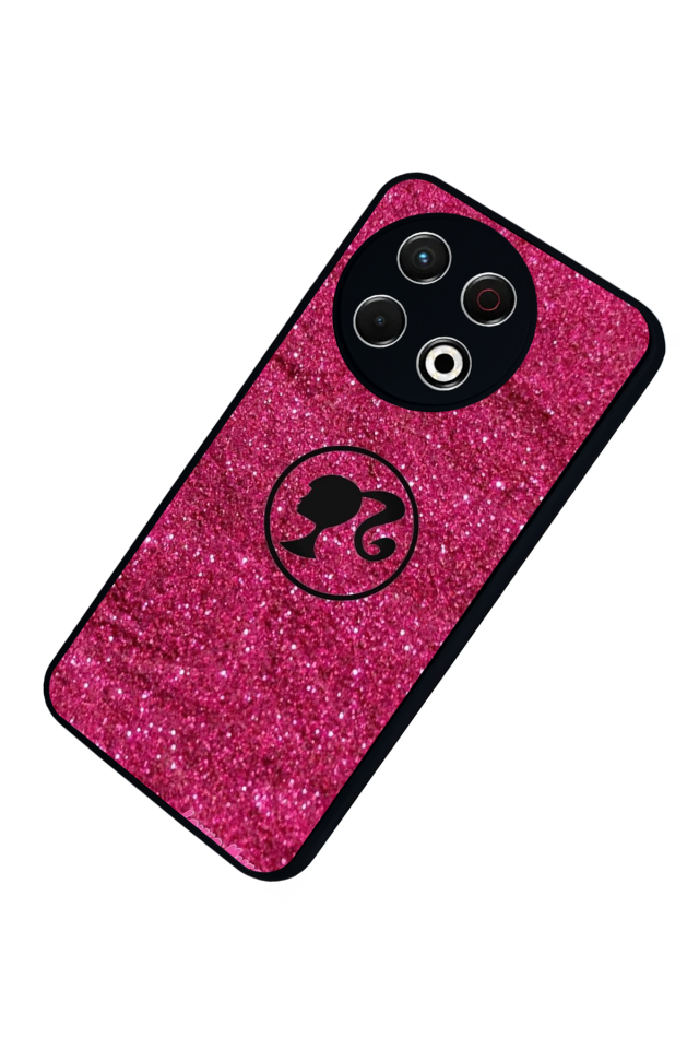 Tecno Spark 30 Pro Uyumlu Barbie Tasarımlı Glossy Premium Kılıf