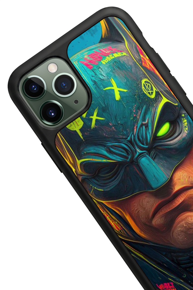 iPhone 11 Pro Max Uyumlu Batman Tasarımlı Glossy Premium Kılıf