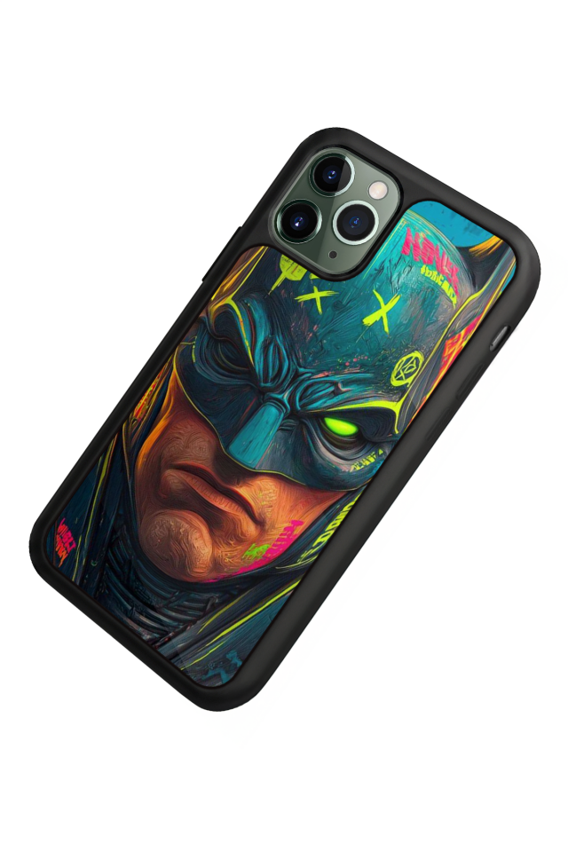 iPhone 11 Pro Max Uyumlu Batman Tasarımlı Glossy Premium Kılıf