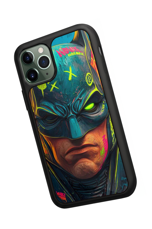 iPhone 11 Pro Max Uyumlu Batman Tasarımlı Glossy Premium Kılıf