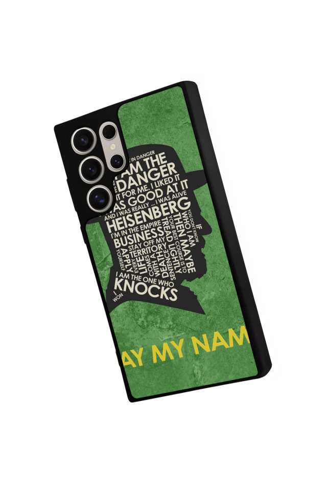 Samsung Galaxy S22 Ultra Uyumlu BreakingBad Tasarımlı Glossy Premium Kılıf