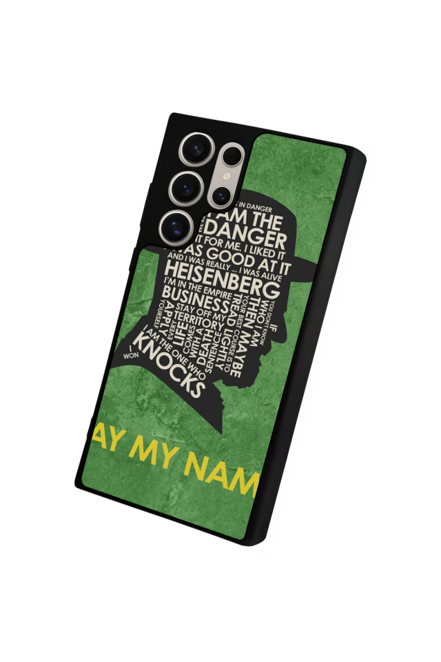 Samsung Galaxy S22 Ultra Uyumlu BreakingBad Tasarımlı Glossy Premium Kılıf