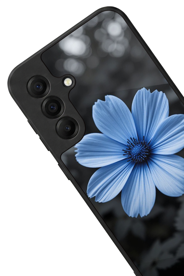 Samsung Galaxy A17 Uyumlu Cicek Tasarımlı Glossy Premium Kılıf
