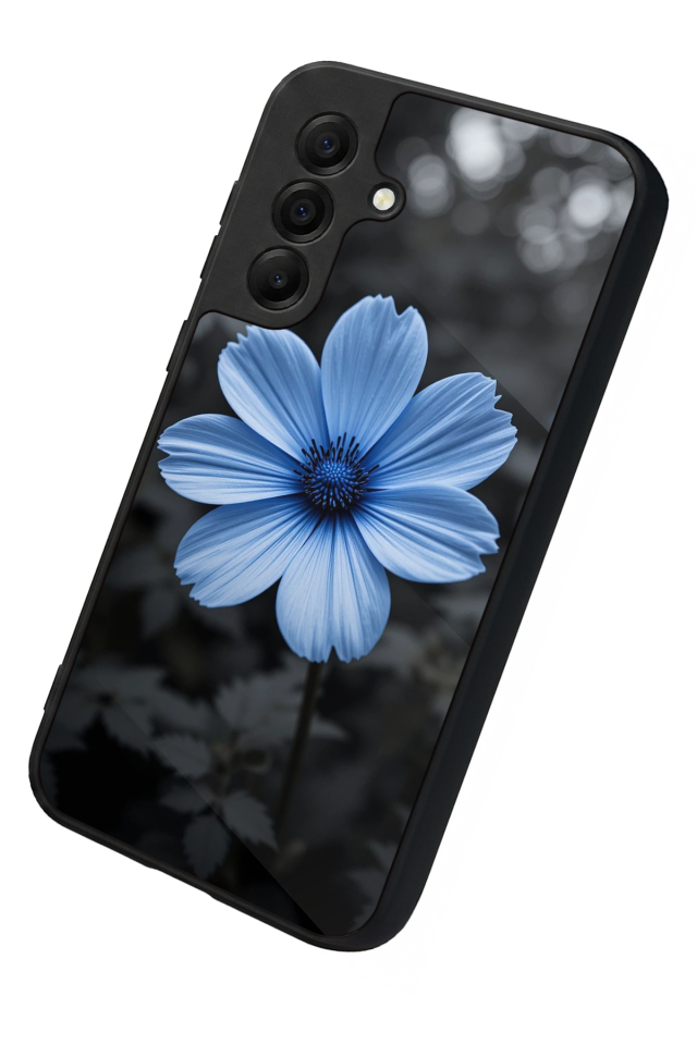 Samsung Galaxy A17 Uyumlu Cicek Tasarımlı Glossy Premium Kılıf