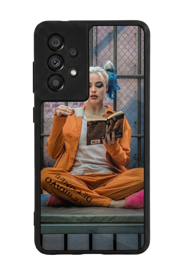 Samsung Galaxy A73 Uyumlu HarleyQueen Tasarımlı Glossy Premium Kılıf