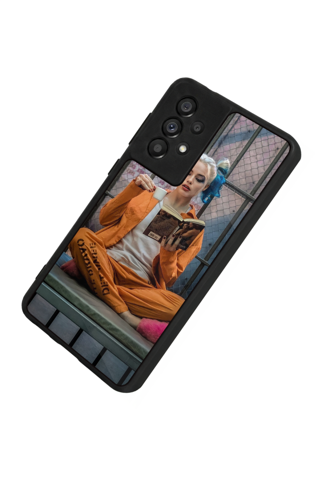 Samsung Galaxy A73 Uyumlu HarleyQueen Tasarımlı Glossy Premium Kılıf