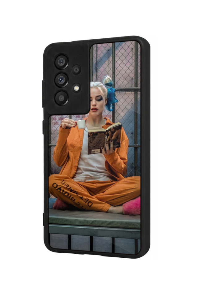 Samsung Galaxy A73 Uyumlu HarleyQueen Tasarımlı Glossy Premium Kılıf