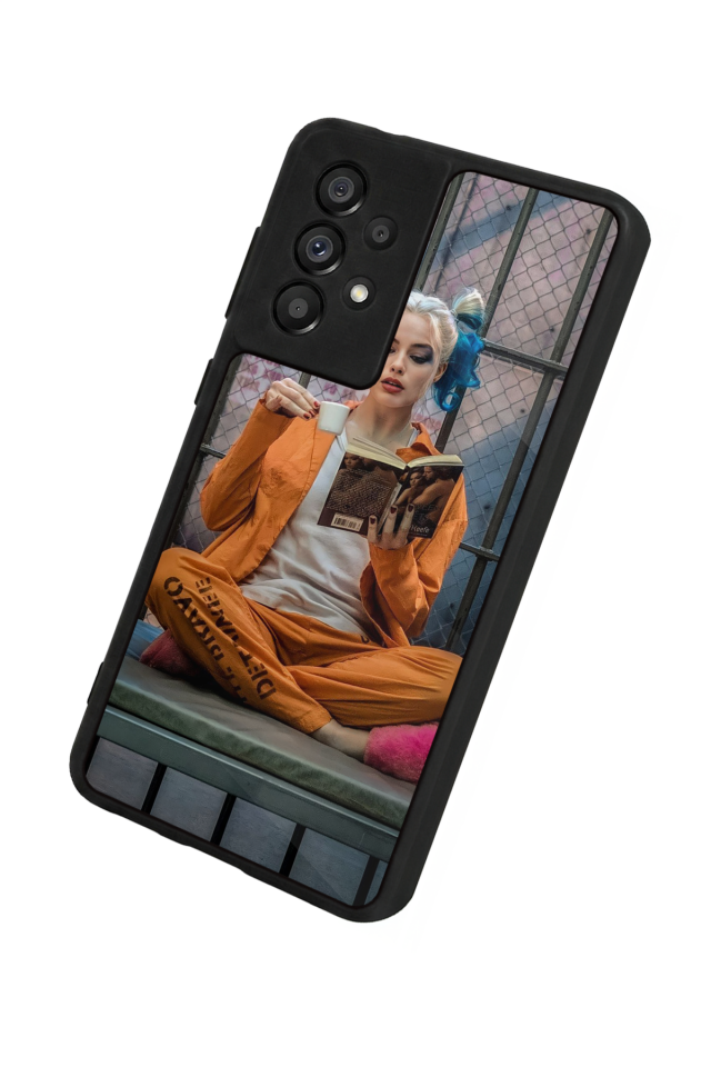 Samsung Galaxy A73 Uyumlu HarleyQueen Tasarımlı Glossy Premium Kılıf