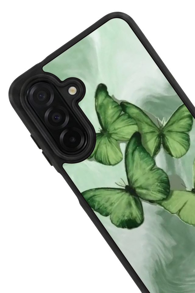 Samsung Galaxy A26 Uyumlu Kelebek Tasarımlı Glossy Premium Kılıf